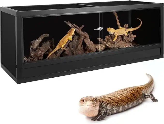 Repti Zoo Terrario de Madera de 68 galones