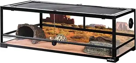 Terrario repti zoo de 90 x 45 x 30 cm